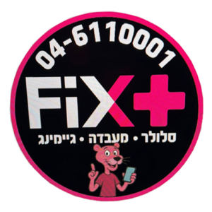פיקס פלוס סלולר מעבדה גיימינג 04-6110001 לוגו